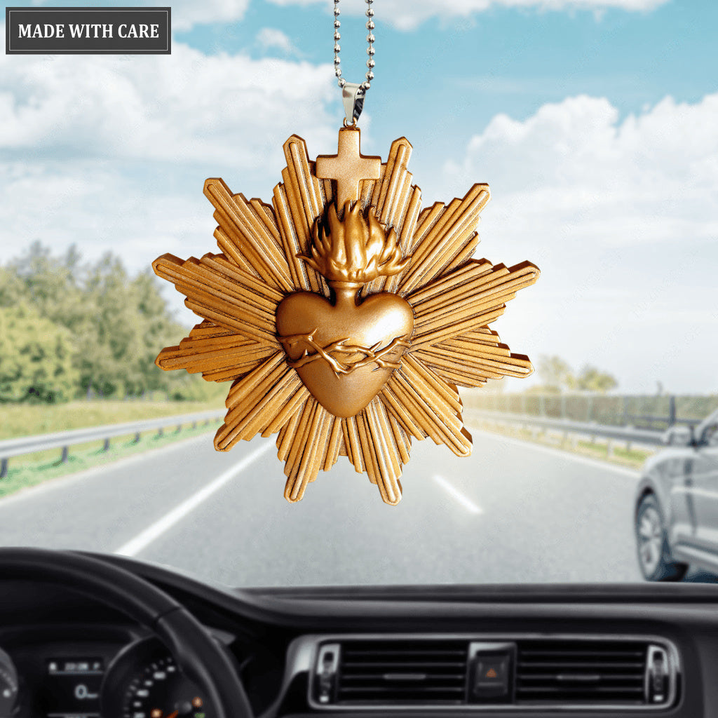 Sacred Heart Catholic Gift Ornament