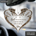 Love Fishing God Blessed Personalized Ornament