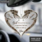 Love Fishing God Blessed Personalized Ornament