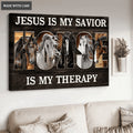 Jesus Savior Hose Therapy Wall Art