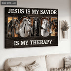Jesus Savior Hose Therapy Wall Art