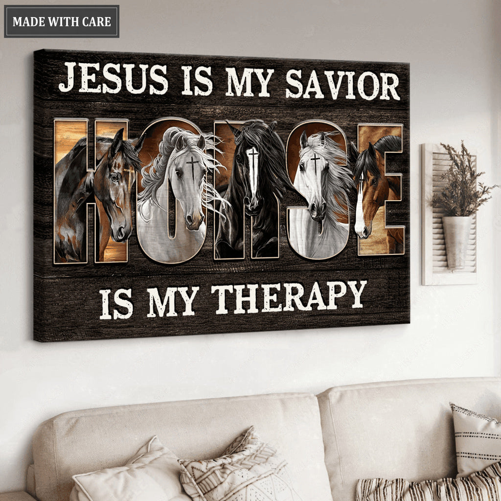 Jesus Savior Hose Therapy Wall Art