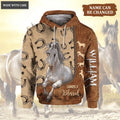 Simply Blessed Horse Personalized Hoodie