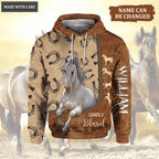 Simply Blessed Horse Personalized Hoodie