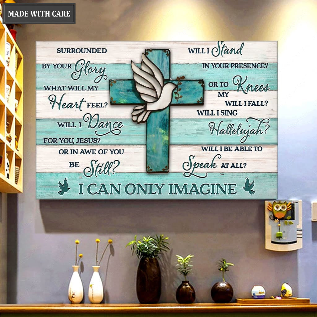 Dove Surrounded by The Glory Wall Art