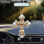 Seashell Cross Ornament
