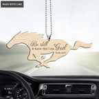 Be Still and Know that I Am God Horse Ornament