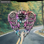 Muticolor Flower Wings God Says You Are Ornament
