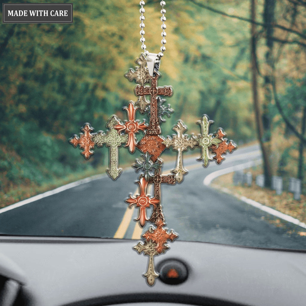 Nautical Cross Ornament