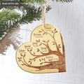 God Says You Are Tree Heart Ornament