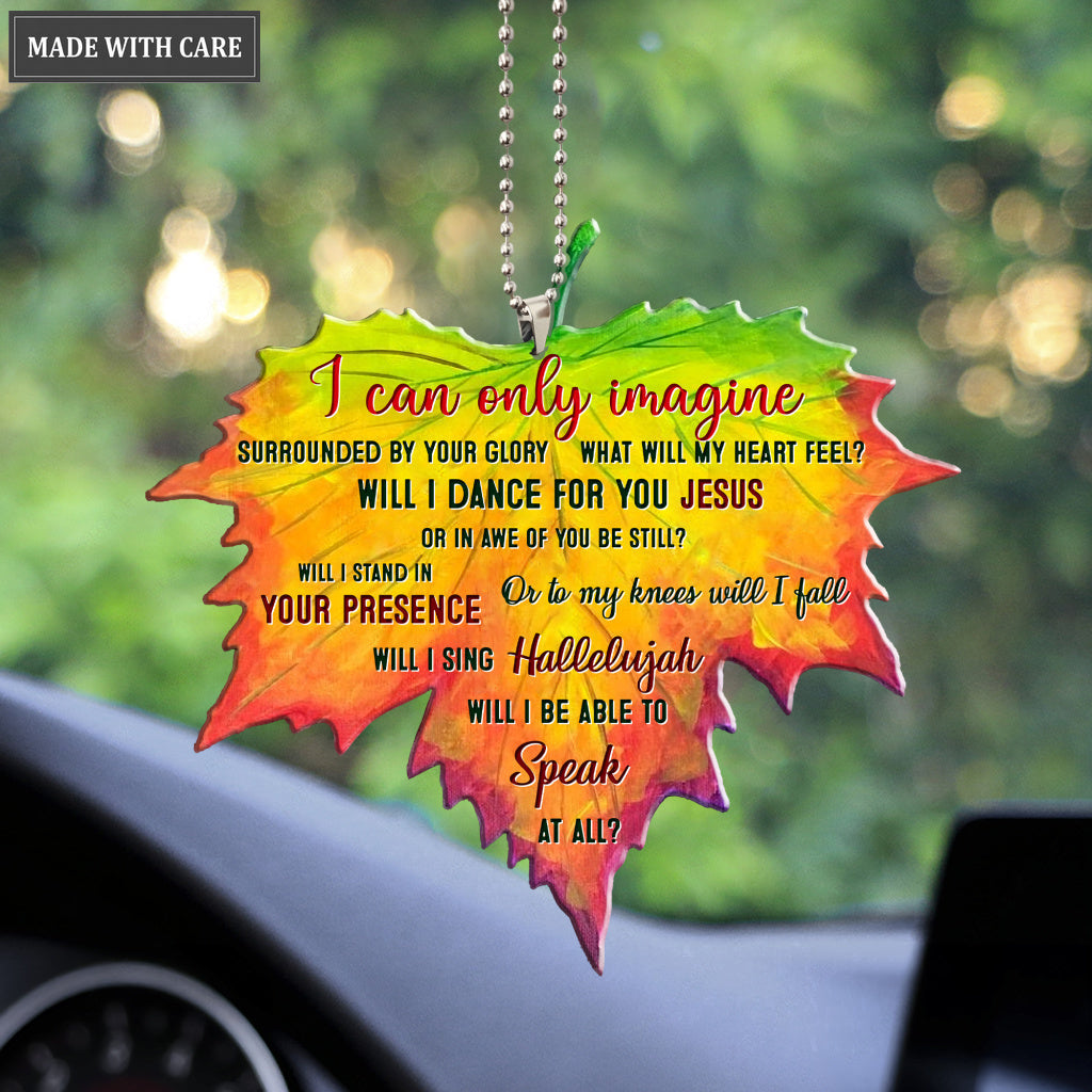 Maple Leaf Will I Be Able To Speak Ornament