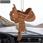 Saddle God Says You Are Ornament