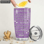 Sunflower Surrounded By Your Glory Personalized Tumbler