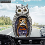 Owls Mother And Daughter Forever Linked Together Personalized Ornament