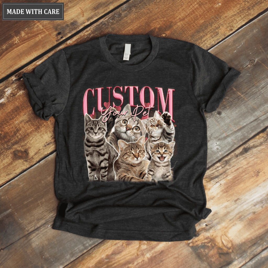 CUSTOM Your Own Photo Here, Cat Dog Favorite Customized Shirt