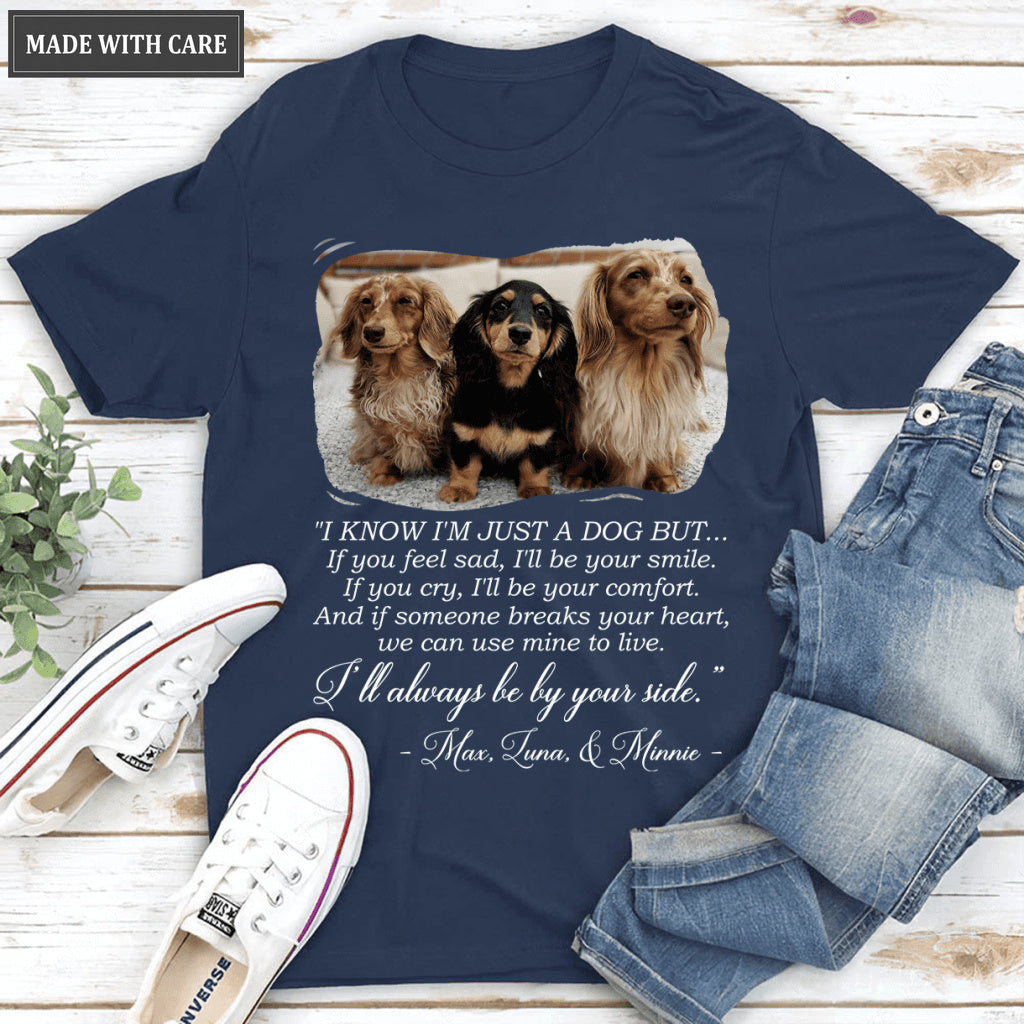 I'll be always by your side - Personalized Custom Unisex T-Shirt