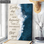 Everyday Is A New Beginning Wall Art