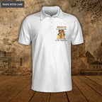 Jesus And Guitar Are My Therapy Polo Shirt