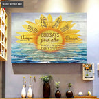 Sun is Sunflowers Wall Art