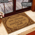 Personalized Blessing Doormat