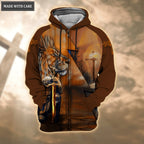 Lion Warrior As Strong As I Am Hoodie