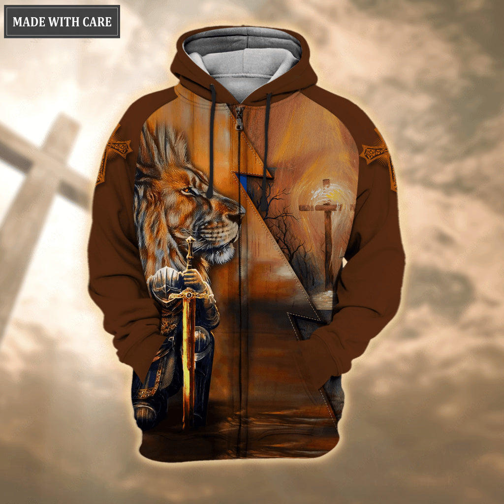 Lion Warrior As Strong As I Am Hoodie