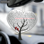 Song Lyrics Tree God Blessed Ornament