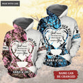 Buck And Doe Couple God Blessed Personalized Hoodie