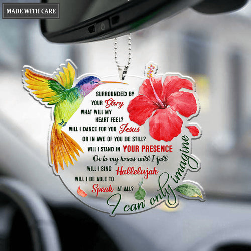 Cardinal Will I Sing Hallelujah Ornament