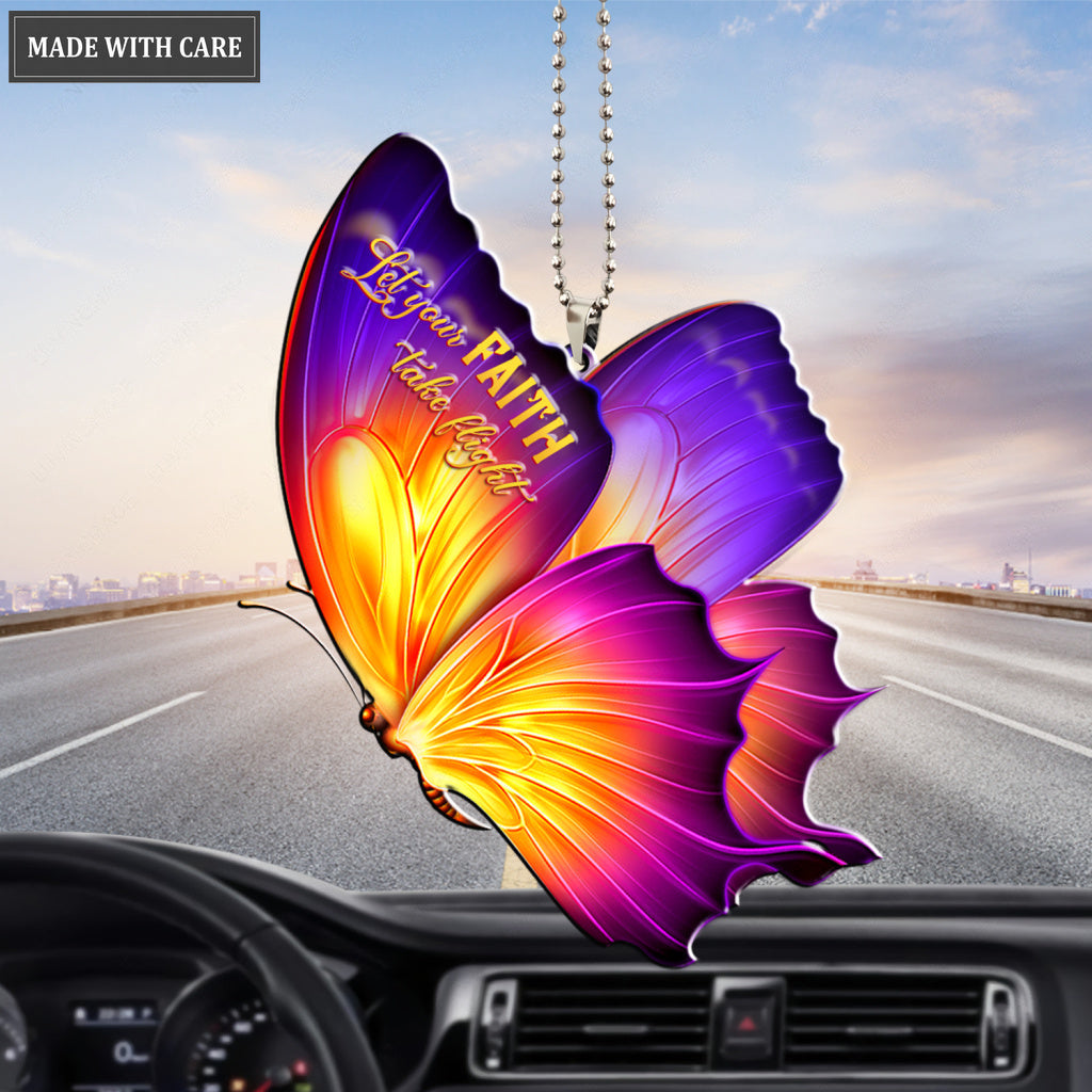 Let Your Faith Take Flight Ornament