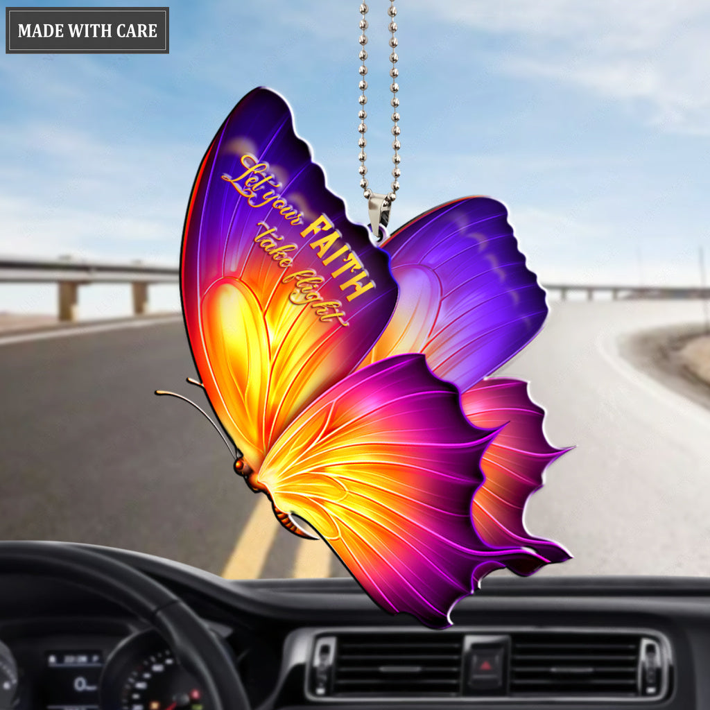 Let Your Faith Take Flight Ornament