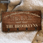 This Is Us Personalized Key Hanger