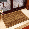 New As For Me And My House Personalized Family Name Doormat