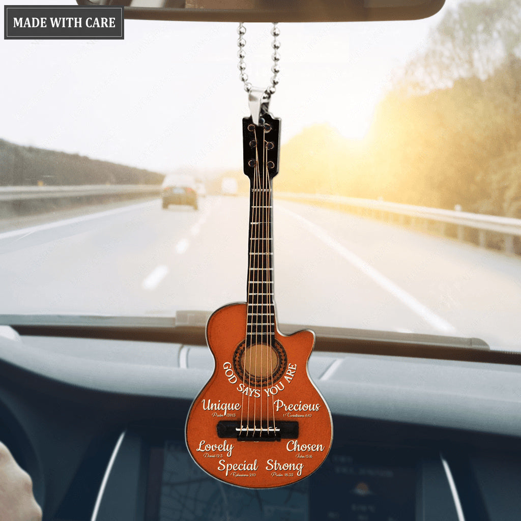 Guitar Acoustic God Says You Are Ornament