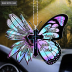 Hologram Flower Wings God Says You Are Ornament
