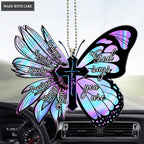 Hologram Flower Wings God Says You Are Ornament