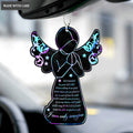 Praying Angel Surrounded By The Glory Ornament