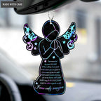 Praying Angel Surrounded By The Glory Ornament