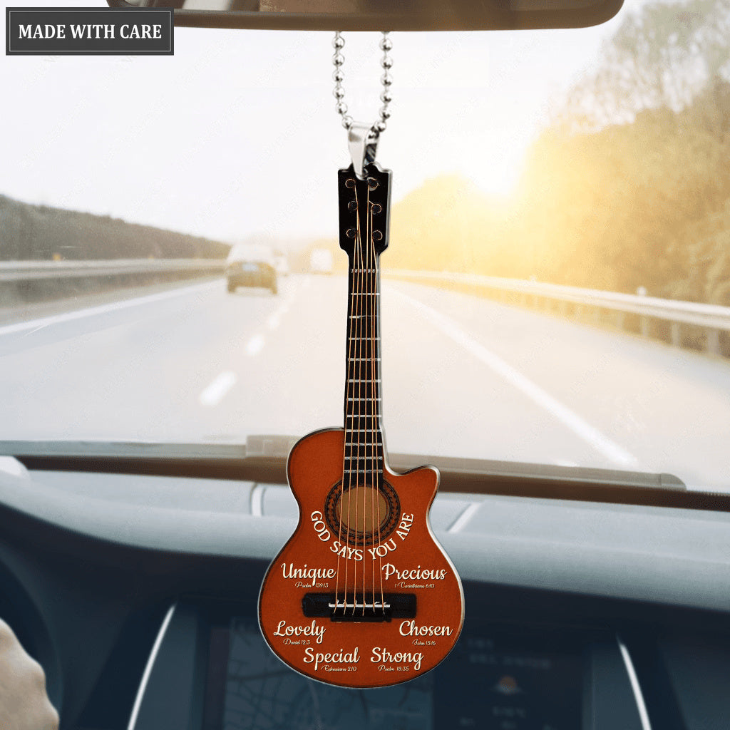 Steel String Acoustic Guitar God Says You Are Ornament