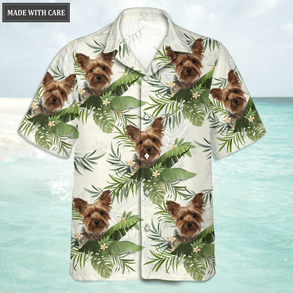 Tropical Summer Hawaii Upload Image Family, Dog, Cat - Personalized Custom Unisex Hawaiian Shirt