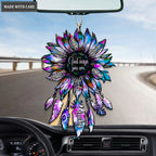 Personalized Sunflower Silhouette God Says You Are Ornament