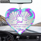 Mermaid At Heart God Blessed Personalized Ornament