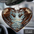 Lunvingrace M07 Horse Couple God Blessed Personalized Ornament