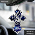 Lunvingrace M09 Wolf Couple God Blessed Personalized Ornament