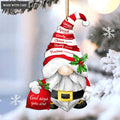 Christmas Gnome God Says You Are Ornament