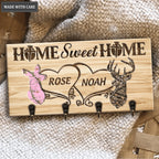 Home Sweet Home Personalized Key Hanger