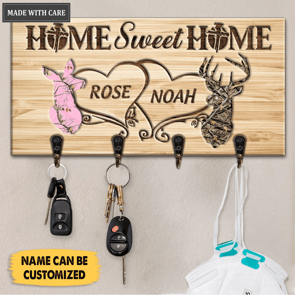 Home Sweet Home Personalized Key Hanger