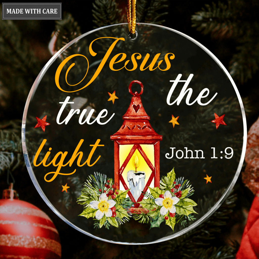 Christmas Lantern The True Light Transparent Ornament
