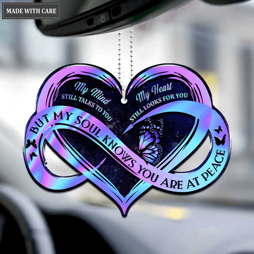 Hologram Infinity My Mind My Heart My Soul Ornament