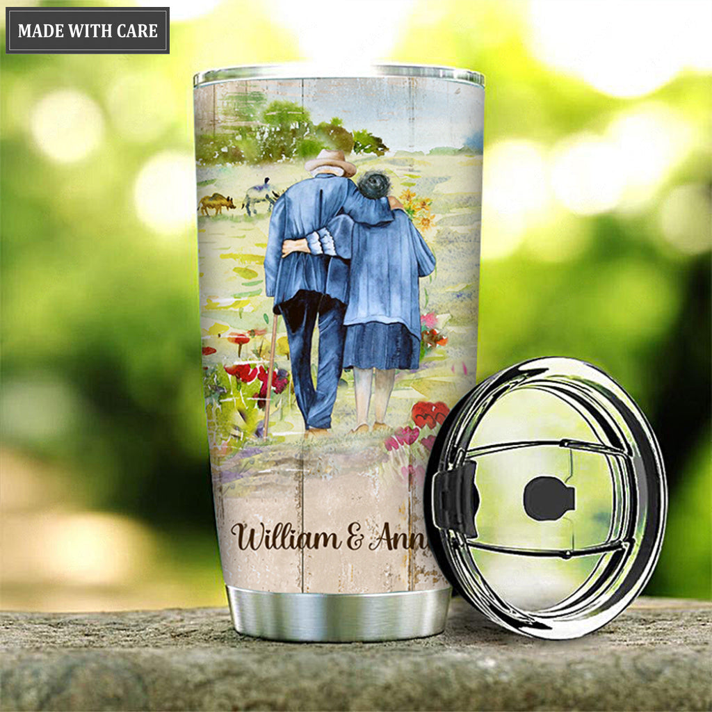Personalized You And I God Blessed Tumbler